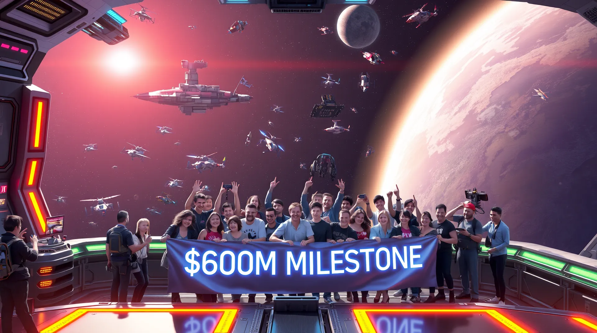 Star Citizen Fundraising Milestone: A $600M Record